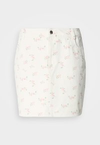 SKIRT - Denimová sukně - white