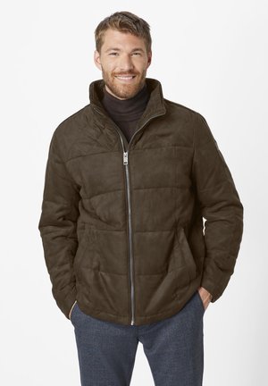 QUINCY REGULAR FIT MICRO - Übergangsjacke - dk olive