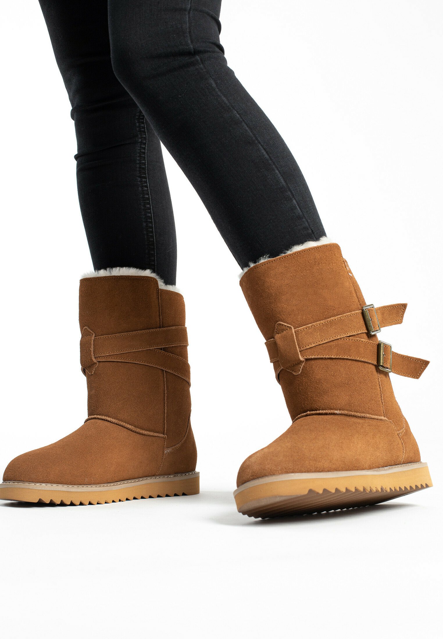 Gooce Botas para la nieve - chestnut/camel - Zalando.es
