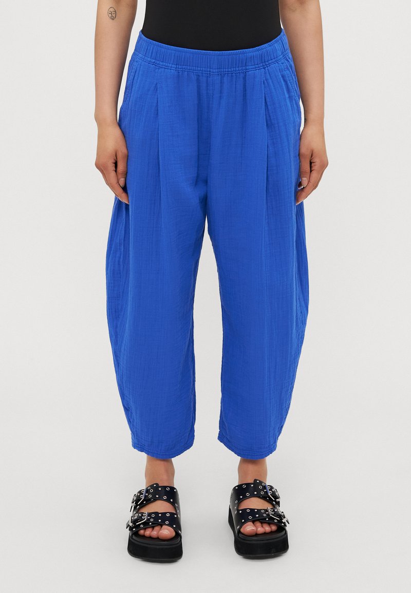 GAP Petite WIDE LEG EASY - Broek - dazzling blue