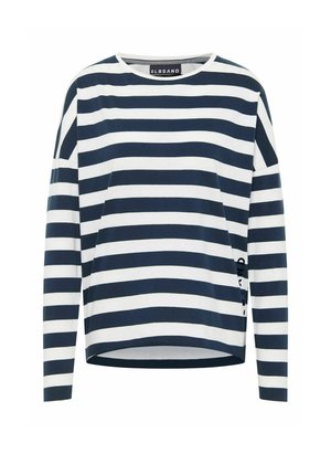 Elbsand LONGSLEEVE MILIA - Long sleeved top - fog (214)