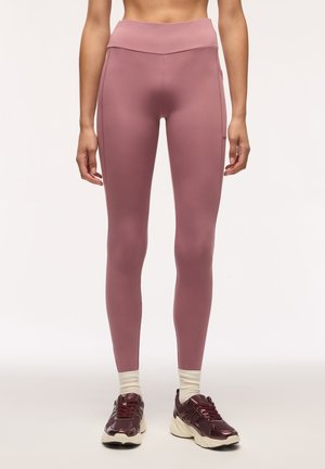 Terranova, LEGGINGS LUNGO TINTA UNITA - Leggings - rosa cipria scuro
