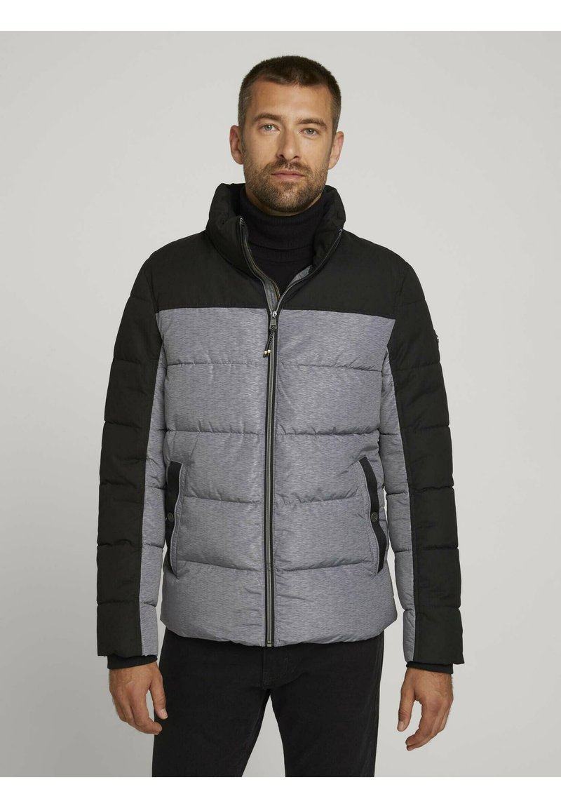 TOM TAILOR Winter jacket middle grey mélange/mottled grey Zalando.de