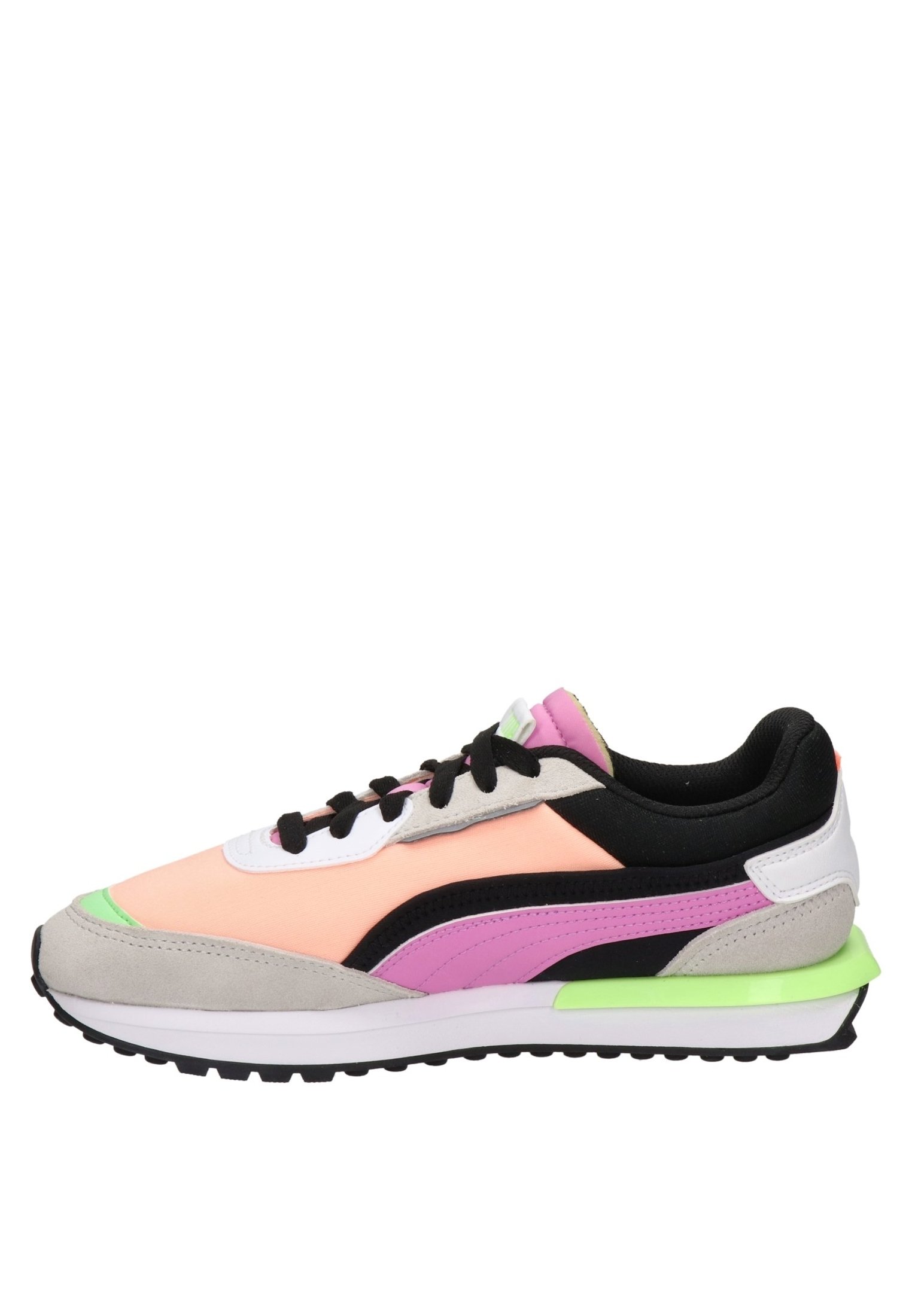 Puma CITY RIDER DAMES - Sneakers laag - gray violet fizzy melon/meerkleurig  - Zalando.nl