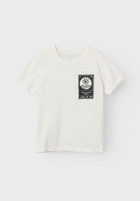 Name it 2ER-SET RUNDHALS KURZARM  - Print T-shirt - weiß