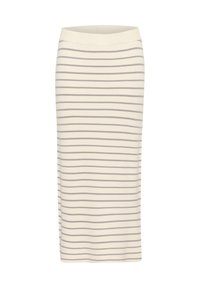 EBBA ANNEMETTE TUBE  - Jupe crayon - whitecap grey stripe