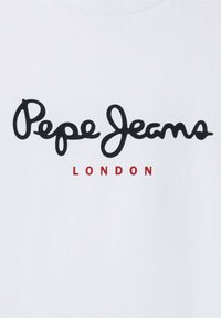 Pepe Jeans NEW ART - Camiseta estampada - white