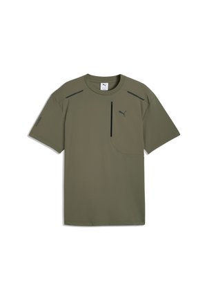 POCKET - T-shirt basic - loden green