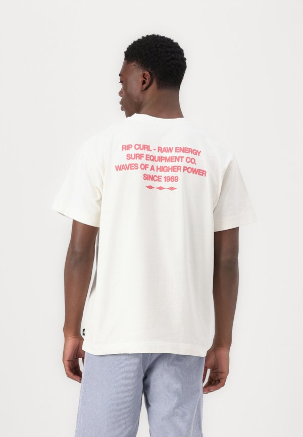 RAW ENERGY DOLPHIN TEE UNISEX - Print T-shirt - bone4