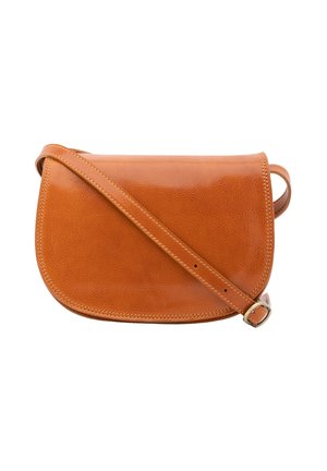Cross body bag - cognac