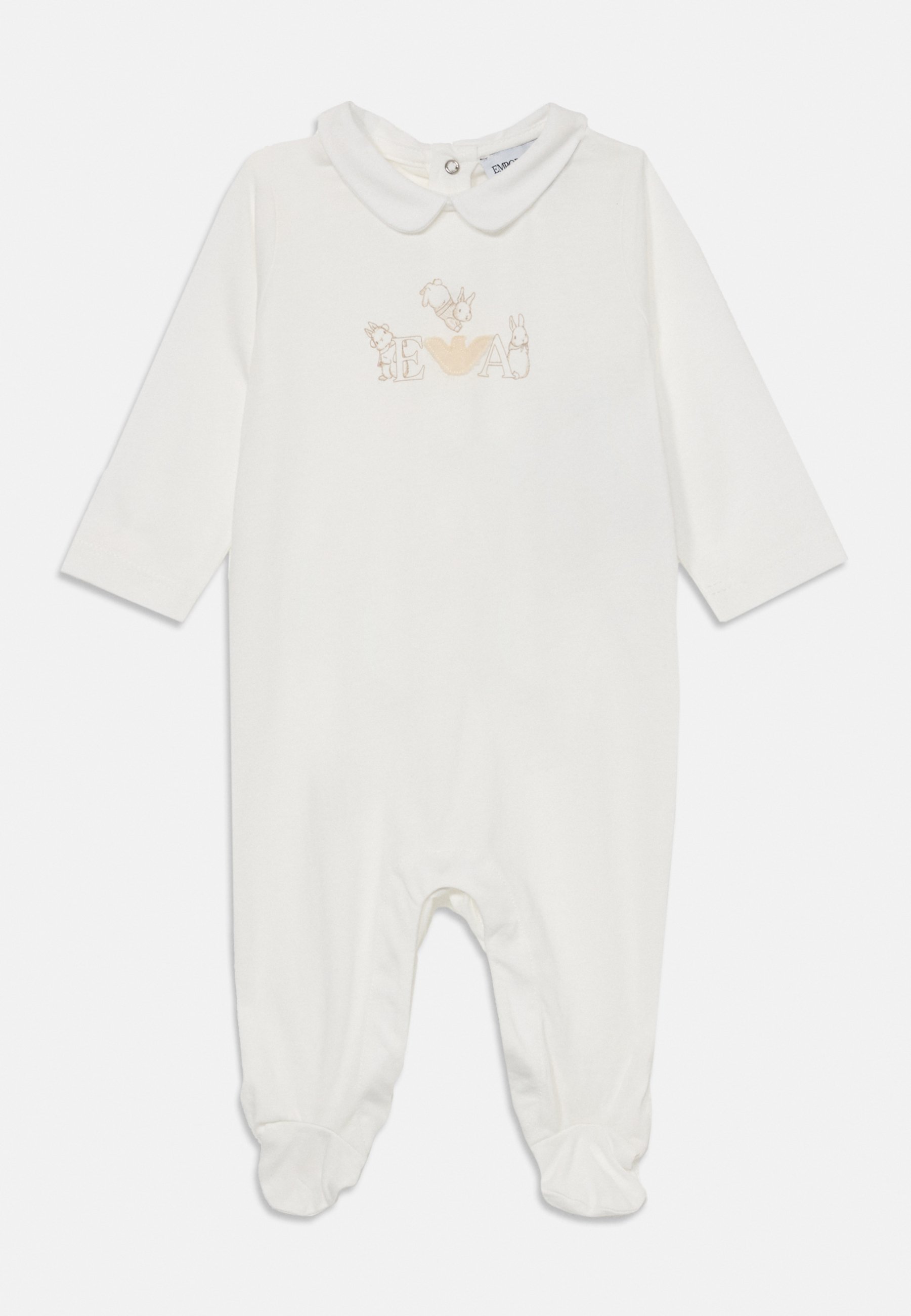 Emporio Armani NEONATO UNISEX Tuta jumpsuit beige