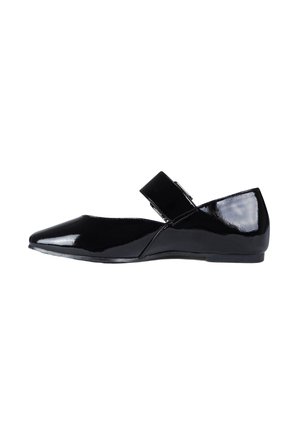 Ballerine con cinturino - black