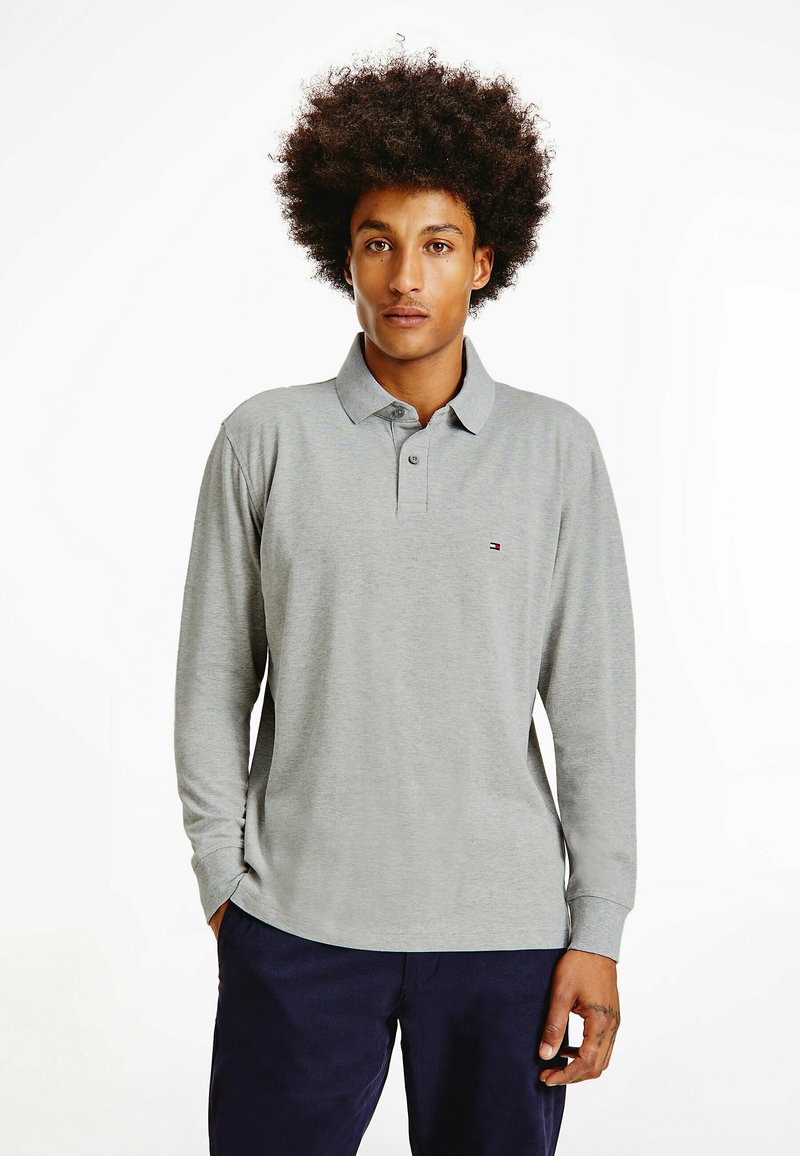 Tommy Hilfiger REGULAR - Langarmshirt - light grey