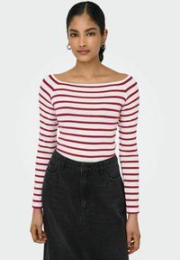 ONLY ONLLUCA BOATNECK BOX - Μπλούζα με μ ακριά μανίκια - cloud dancer