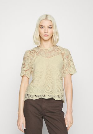 ONLELAINE - Triko s potiskem - beige