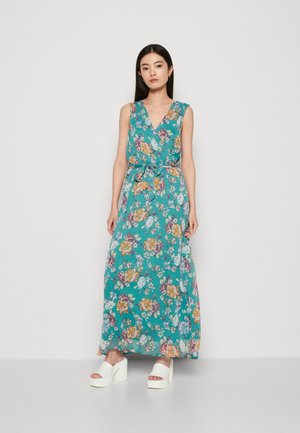 ONLY ONLASTA SOFIA LONG DRESS - Maxi šaty - deep jungle tea