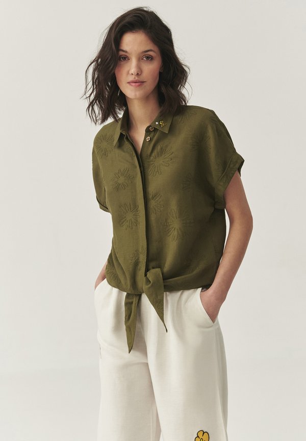 KAMA - Hemdbluse - khaki