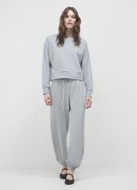 Calliope GIROCOLLO BASIC - Felpa - grigio medio melange