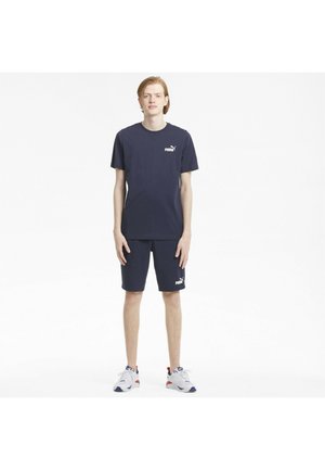 ESS SMALL LOGO TEE - T-Shirt basic - blue