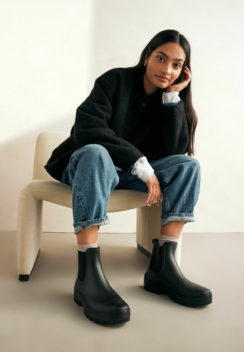 Next CHELSEA -REGULAR FIT - Regenlaarzen - black