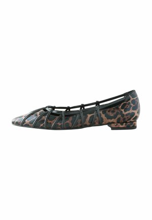 REGULAR FIT - FOREVER COMFORT POINT TOE LATTICE - Klassischer Ballerina - leopard