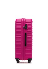 WITTCHEN LARGE SUITCASE WITH LUGGAGE TAG FROM ABS - Trolley - pink