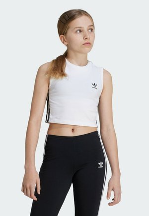 adidas Originals ADICOLOR CROP TANK KIDS - Top - white