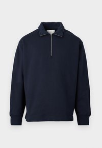 SLHRELAXARON HALF ZIP - Φούτερ - sky captain