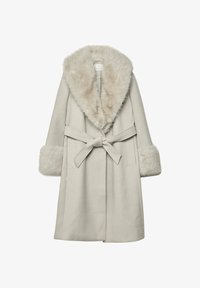 Stradivarius LONG WITH DETAIL Mantel white/wit - Main Image