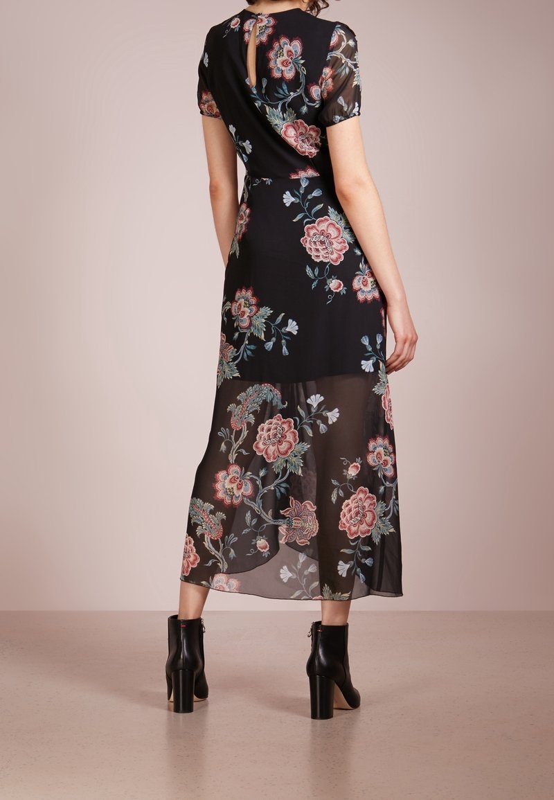 pinko floral-print maxi dress Pinko Azzeccato Floral-print maxi dress