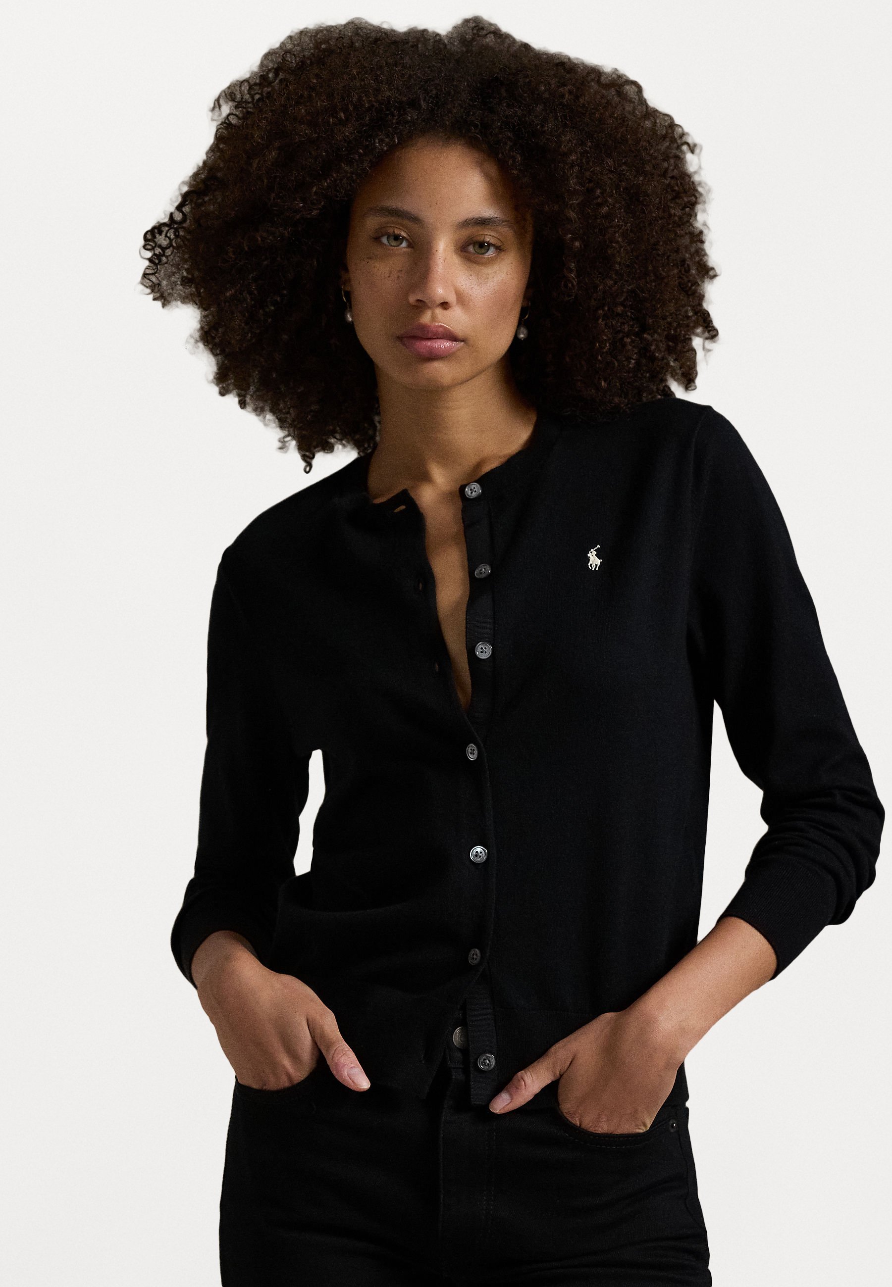 Polo Ralph Lauren PIMA COTTON LONG SLEEVE CARDIGAN - Cardigan 