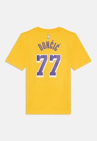 Nike Performance NBA LOS ANGELES LAKERS LUKA DONCIC ICON TEE - Μπλουζάκι με στάμπα - amarillo
