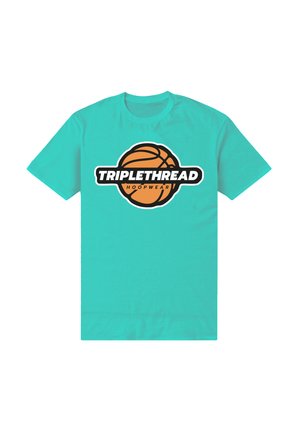 Henry Tiger BASKETBALL LOGO - T-shirts print - pool blue