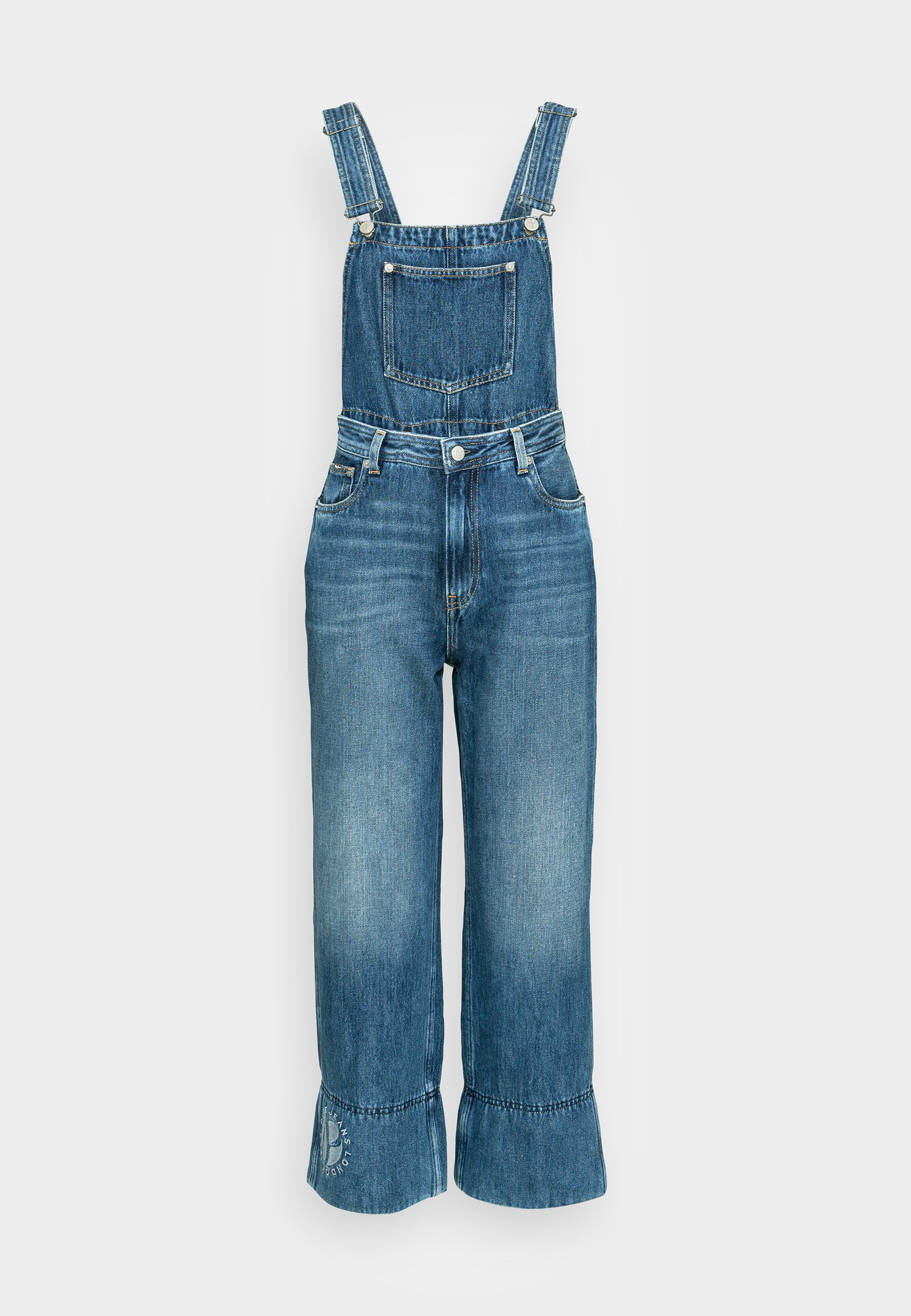 Pepe Jeans Dungarees - denim/blue denim - Zalando.de