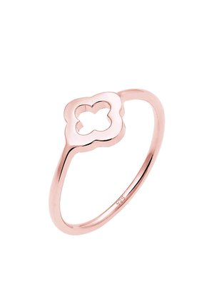 Elli BASIC CLOVERLEAF - Ring - roségoldfarben