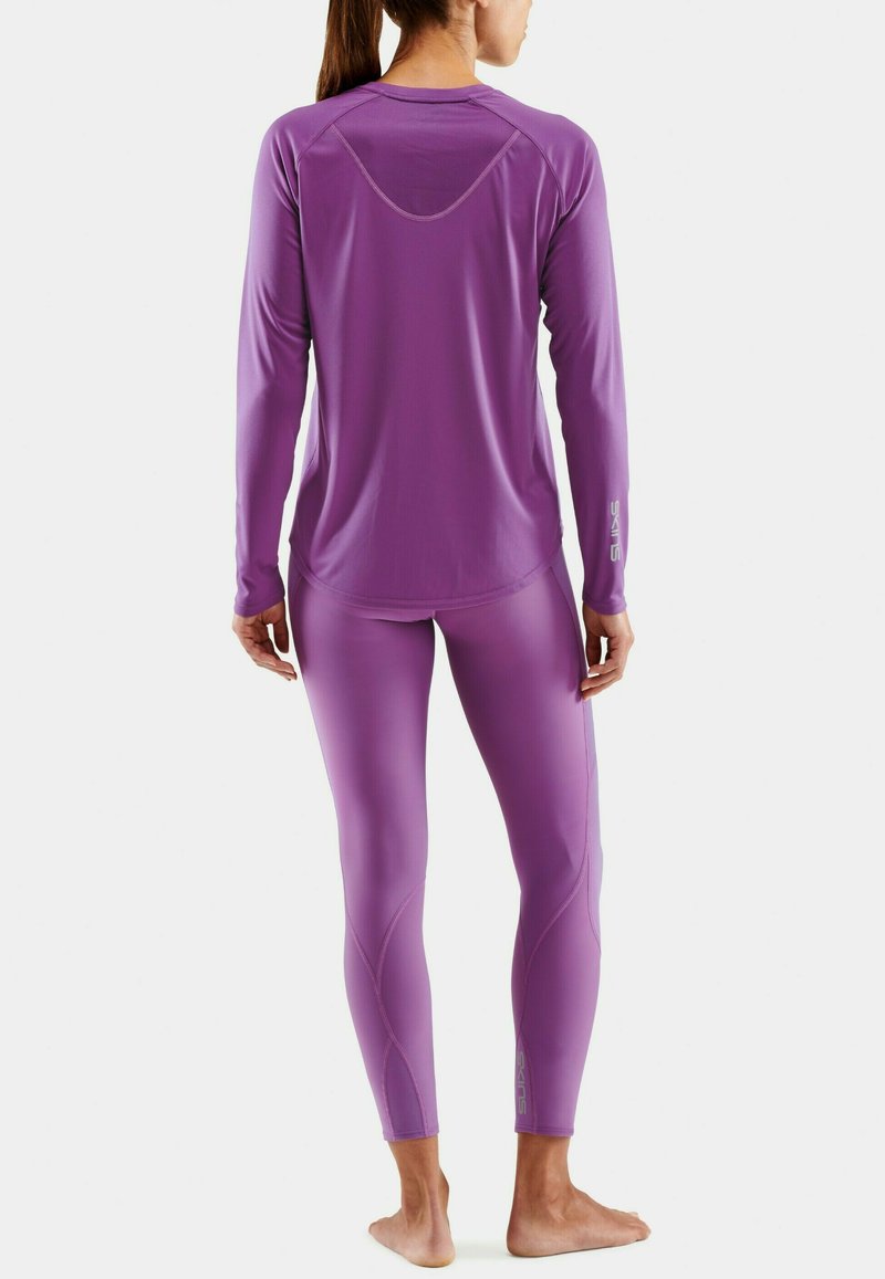 Damen Sportbekleidung | Skins Langarmshirt amethyst/flieder - BJ23805 Damen Sportbekleidung | Skins Langarmshirt amethyst/flieder - BJ23805