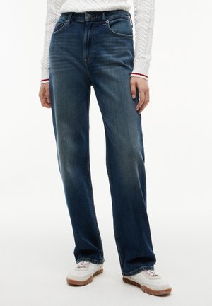 Tommy Jeans, LAYLA HIGH RISE STRAIGHT FADED JEANS - Дънки с прав крачол - denim dark