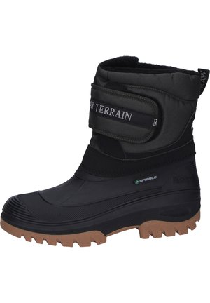Snowboot/Winterstiefel - schwarz/grün