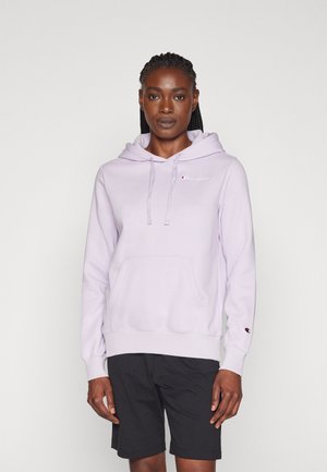 Champion ICONS HOODIE CONTRAST LOGO SMALL - Jersey con capucha - lilac