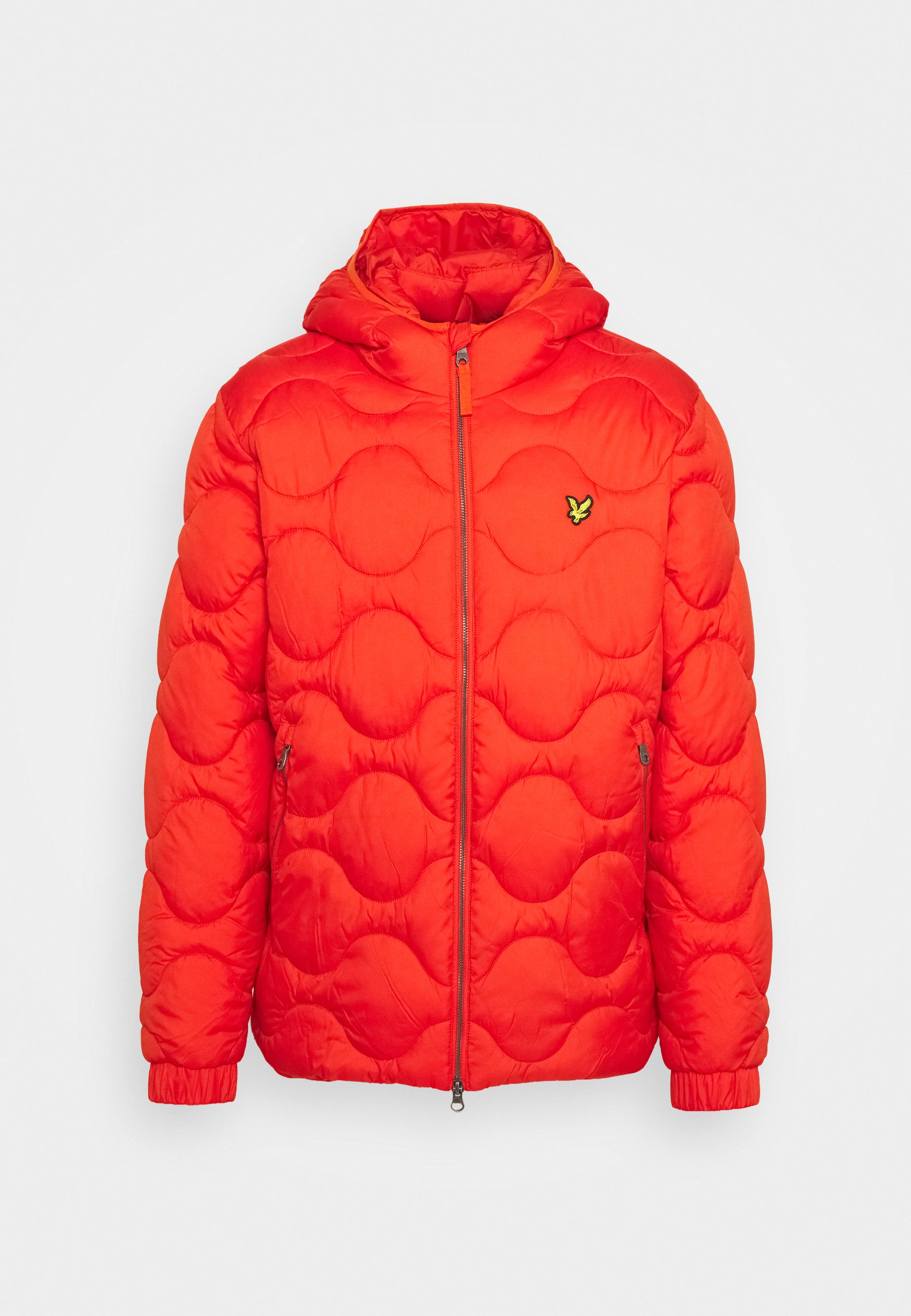 lyle and scott jacket orange