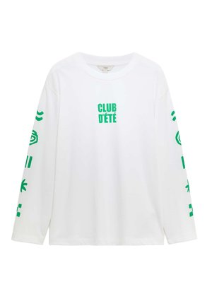 Marks & Spencer, Langærmet T-shirt - soft white