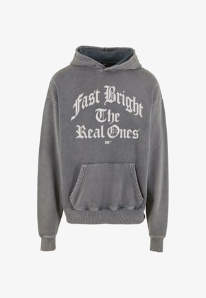 Fast and Bright, Kapuzenpullover - grey