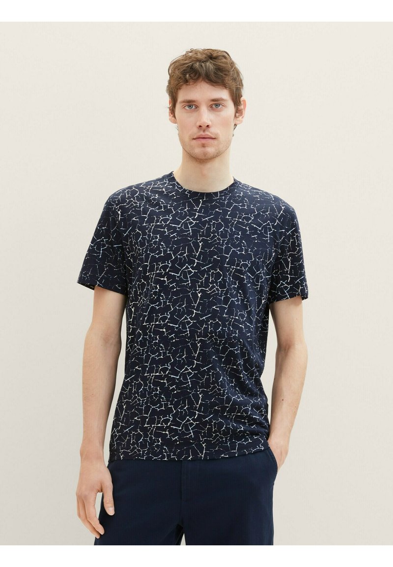 TOM TAILOR T-shirt basic - soft coral pink/fuxia