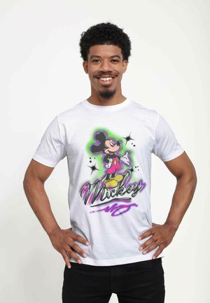 Disney DISNEY CLASSIC MICKEY AIRBRUSH MICKEY UNISEX - T-shirt z nadrukiem