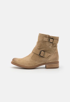 Cowboy-/Bikerlaarsjes - taupe