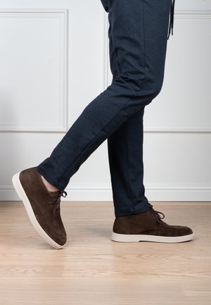 PS POELMAN, PS POELMAN OWEN HEREN INSTAPPERS. - Moccasins - dark brown