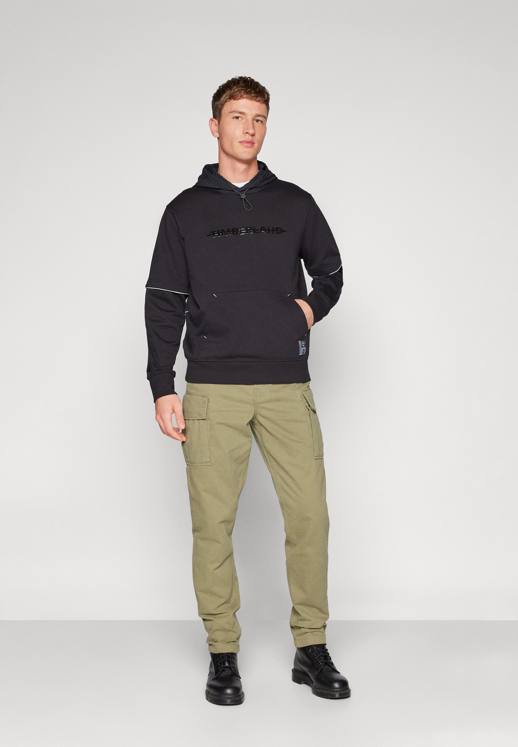 Timberland NIGHT HIKE HOODIE - Sweatshirt - black - Zalando