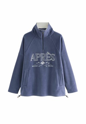 REGULAR FIT - Fleece jumper - blue apres