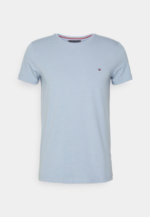 STRETCH SLIM FIT TEE - Basic T-shirt - daybreak blue