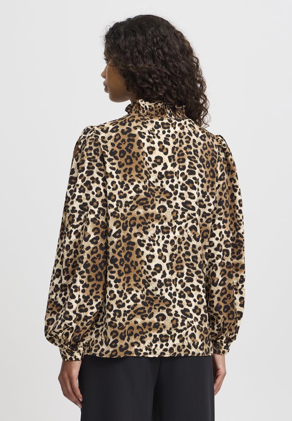 IXNAINA LS - Blouse - natural leo print4